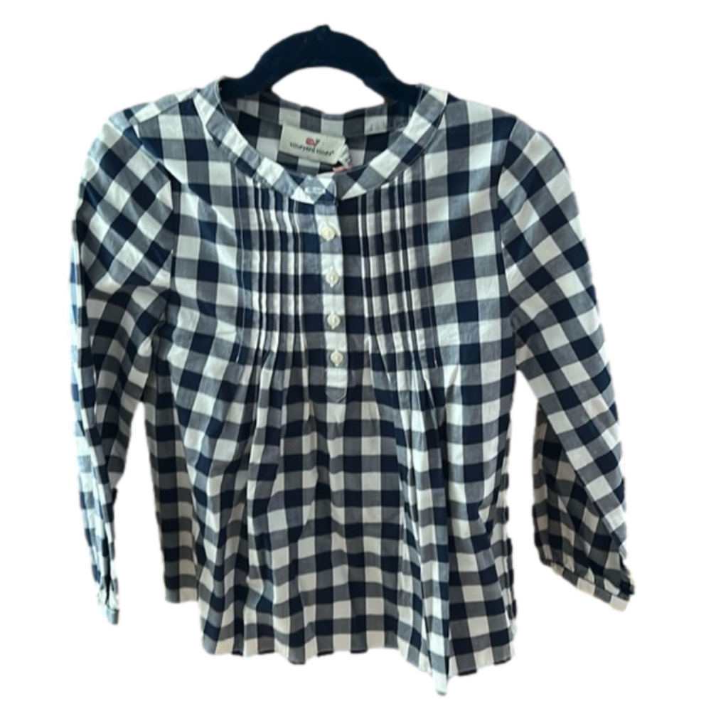 New Vineyard Vine Deep Bay Woven top